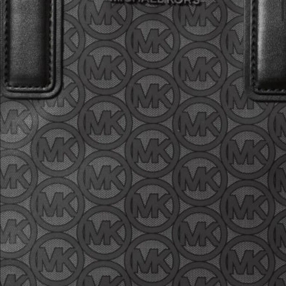 Michael kors tote purse​​ Large Purse All Black​​​​​​​ - Picture 2 of 4